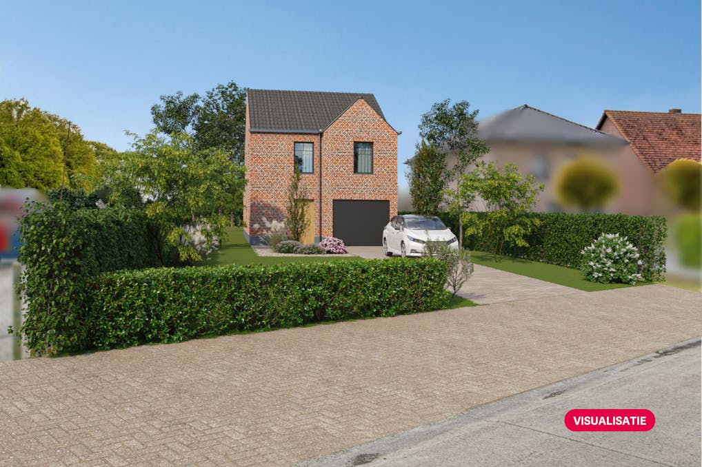 Ruime bouwgrond van 12a 21ca voor open bebouwing te koop in Kessenich