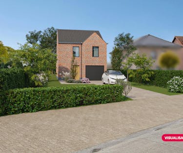 Ruime bouwgrond van 12a 21ca voor open bebouwing te koop in Kessenich