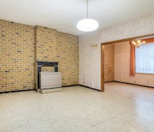 Halfopen woning op 858m² te koop te Houtem (Veurne).