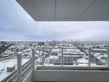 Molenbeek - Ruime studio op 12de verdieping te huur