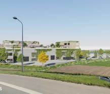 Loods van ca. 876m² in project "Cascade"