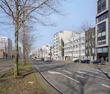 Ruim handelsgelijkvloers (ca 96m²) te huur centrum Antwerpen