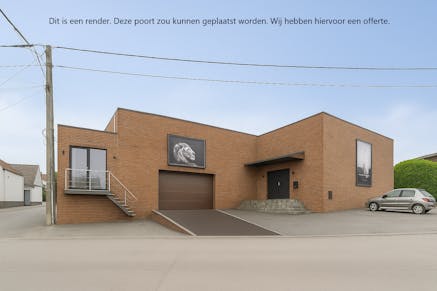 Magazijn met bureel te koop Otegem