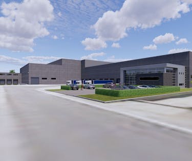 Bâtiment d'affaires multifonctionnel à louer à Waregem
