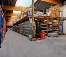 Magazijn (1.600 m²) met showroom te koop in Wetteren