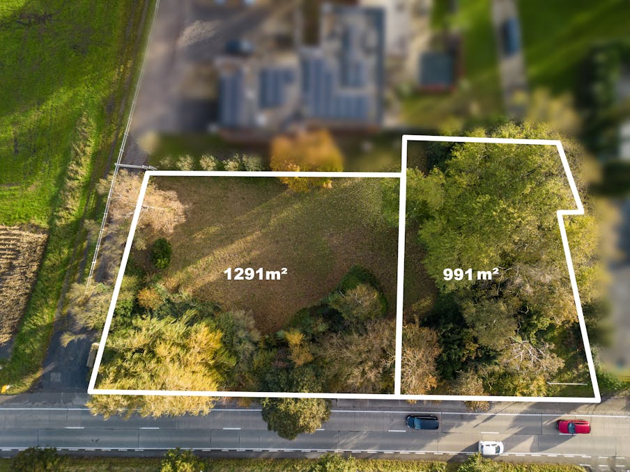 Mooi perceel (bouw)grond (991m²) te koop in Menen