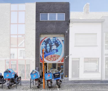 Handelspand met woonst te koop in centrum Roeselare