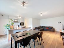 Appartement met drie slaapkamers en zicht op de Schelde.