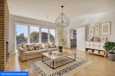 Appartement met twee slaapkamers in Neder-Over-Heembeek.