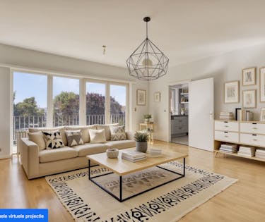 Appartement met twee slaapkamers in Neder-Over-Heembeek.