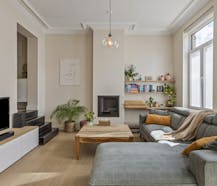 Gerenoveerde herenwoning met 3 slaapkamers en tuin.