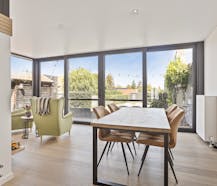 Gerenoveerde herenwoning met 3 slaapkamers en tuin.