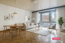 Op te frissen appartement met tuin te koop in Antwerpen