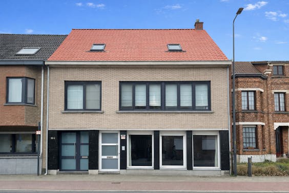 Gelijkvloers appartement te koop Burcht