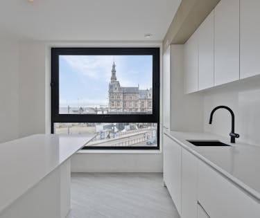 Nieuwbouwappartement met twee slaapkamers te koop in Antwerpen