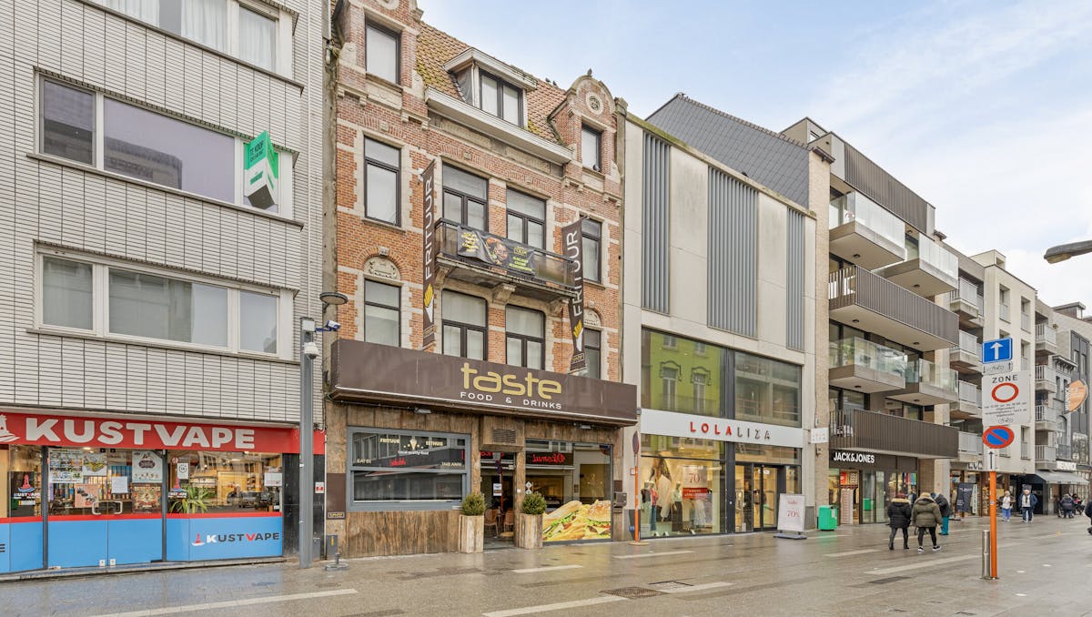 Overname + verkoop van horecapand Kerkstraat in Blankenberge