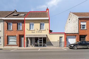 Handelspand met instapklare woning te Sint-Denijs