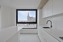 Nieuwbouwappartement met twee slaapkamers te huur in Antwerpen 