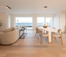 Uitzonderlijke penthouse met frontaal zeezicht & duinenzicht