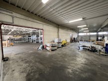 Warehouse (approx. 1,428 m²) with office for rent in Dendermonde