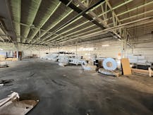 Warehouse (approx. 1,428 m²) with office for rent in Dendermonde