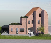 Nieuwbouwhuis met 3 slaapkamers langs de Peterseliestraat te Brugge