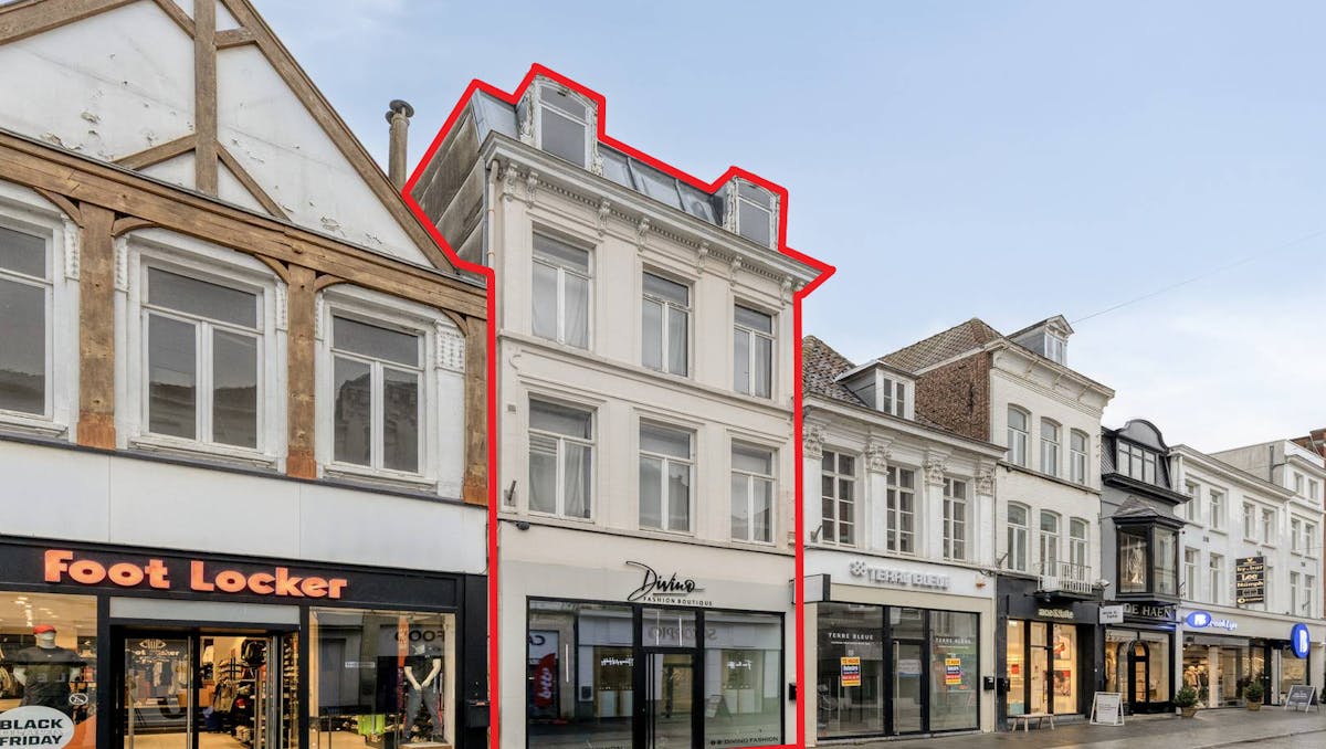 Handelspand te koop in hartje Kortrijk