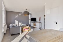 Duplex appartement in centrum Dilsen met 2 slaapkamers.