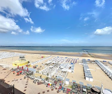 Appartement met frontaal zeezicht te koop nabij Knokke