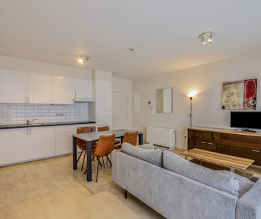 Cozy furnished apartment with sleeping corner