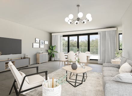 Instapklaar nieuwbouw duplex appartement met ruim terras in Leuven