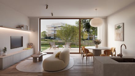 Gelijkvloers appartement te koop Kortrijk