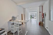 Ruim handelsgelijkvloers (ca 96m²) te huur centrum Antwerpen