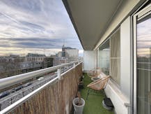 Appartement met 2 slaapkamers en 2 terrassen te huur in Gent