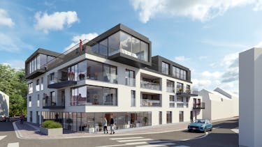 Handelspand (nieuwbouw) te koop in project Sint-Amandus te Zwevegem