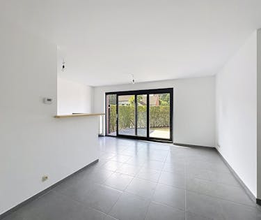 Gelijkvloers appartement met 2 slaapkamers te huur in Oedelem