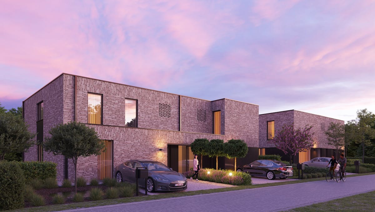 Nieuwbouwwoning met 3 slaapkamers te Meise