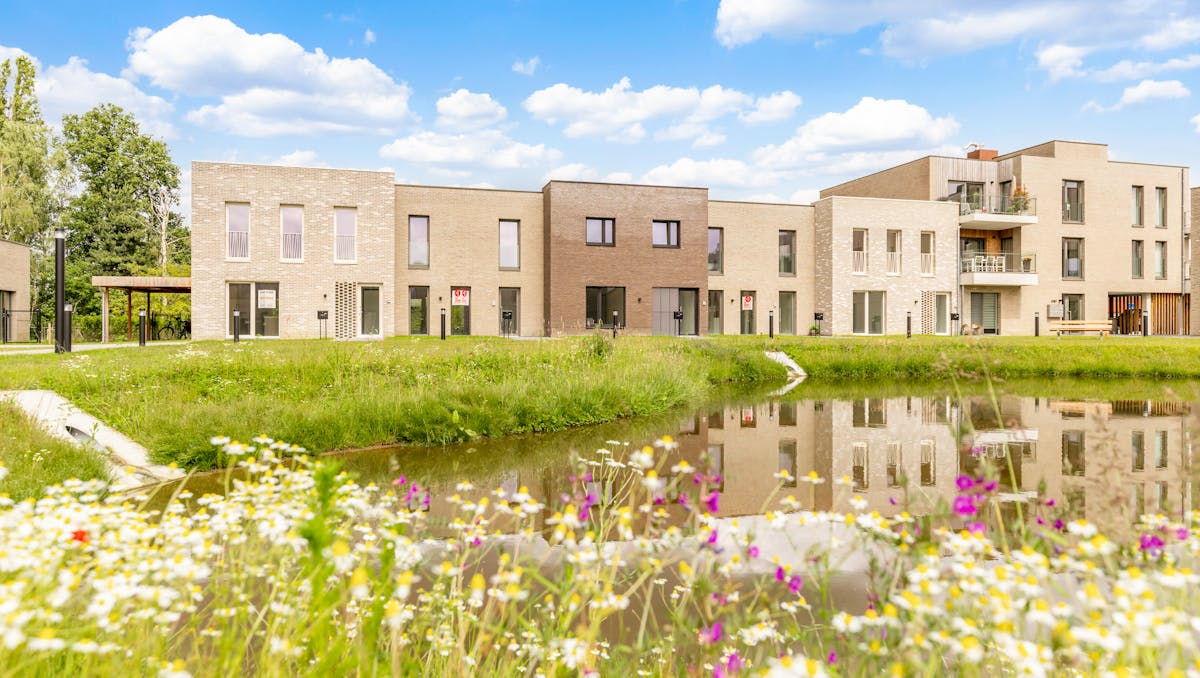Energiezuinige nieuwbouwwoning met 3 slaapkamers vlakbij het centrum van Hasselt