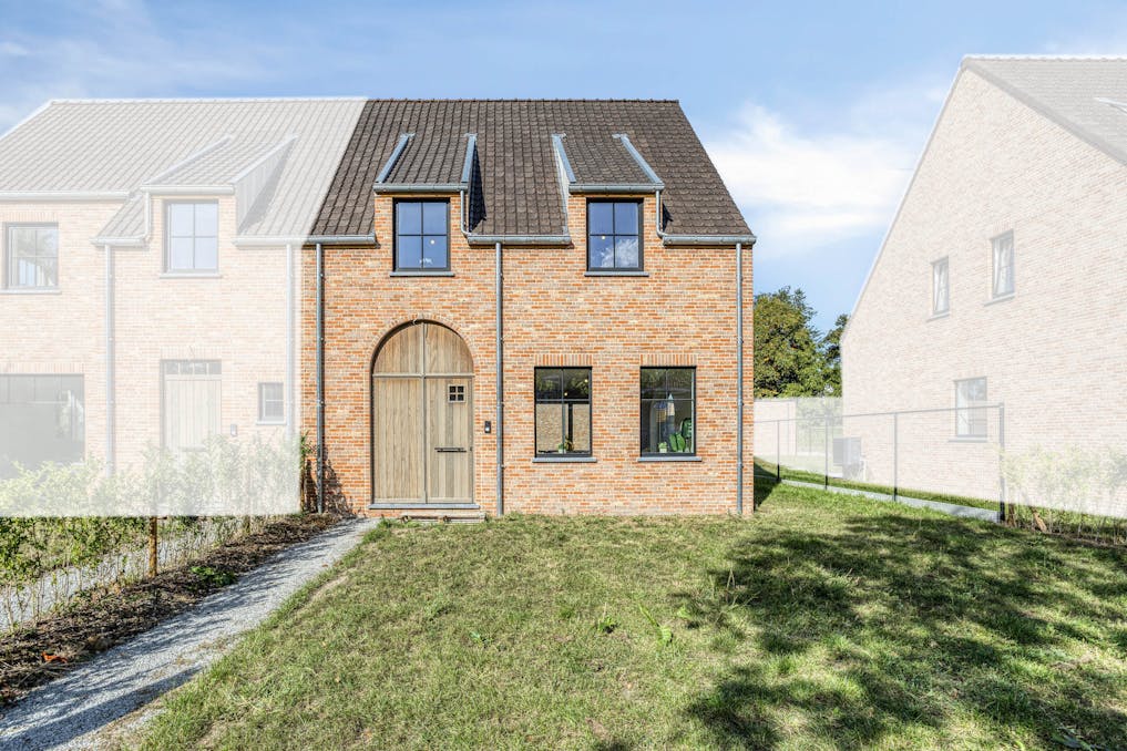 Nieuwbouw (6%) te koop in Elverdinge met 3 kamers en dubbele garage