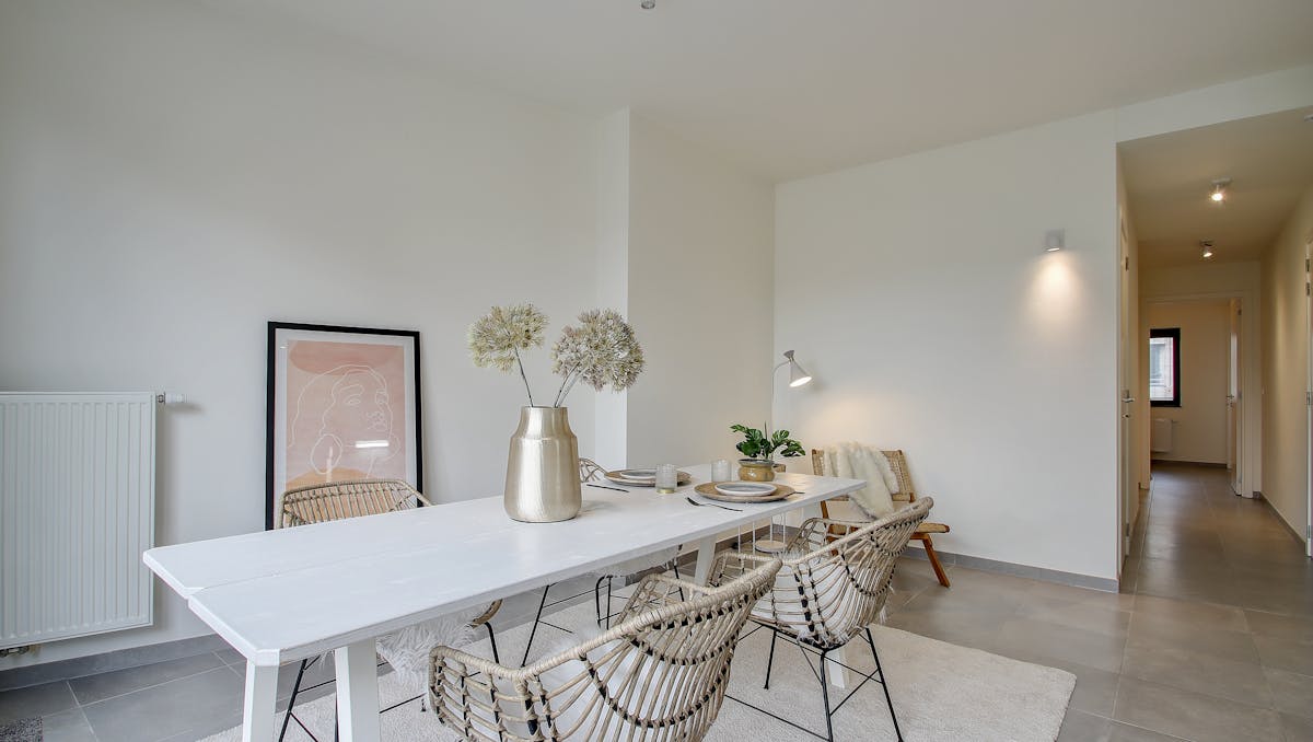 Ruim nieuwbouwappartement te koop in het centrum.