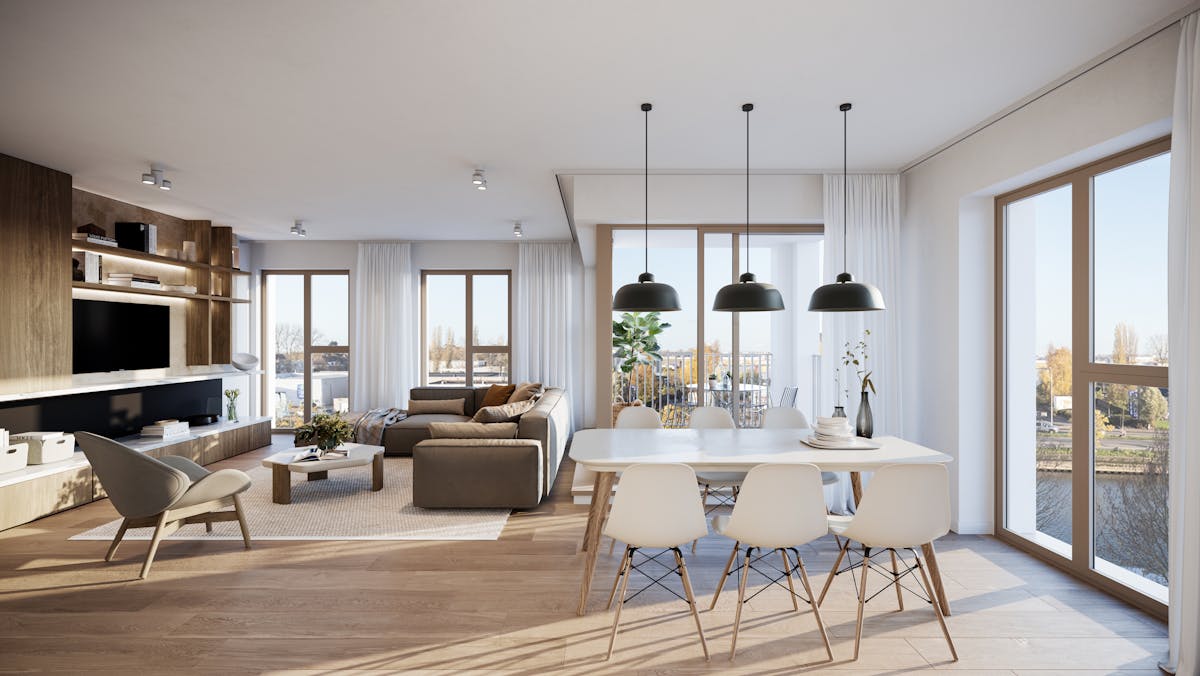 Nieuwbouw 2 slaapkamer appartement met terras te Brugge