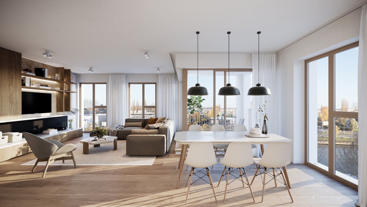 Nieuwbouw 2 slaapkamer appartement met terras te Brugge