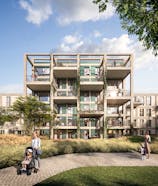 Nieuwbouw 2 slaapkamer appartement met terras te Brugge