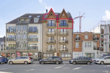 Instapklare duplex met 2 slaapkamers in het hartje van Koksijde-Bad