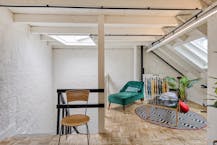 Uniek atelier/loftappartement te koop in centrum Antwerpen