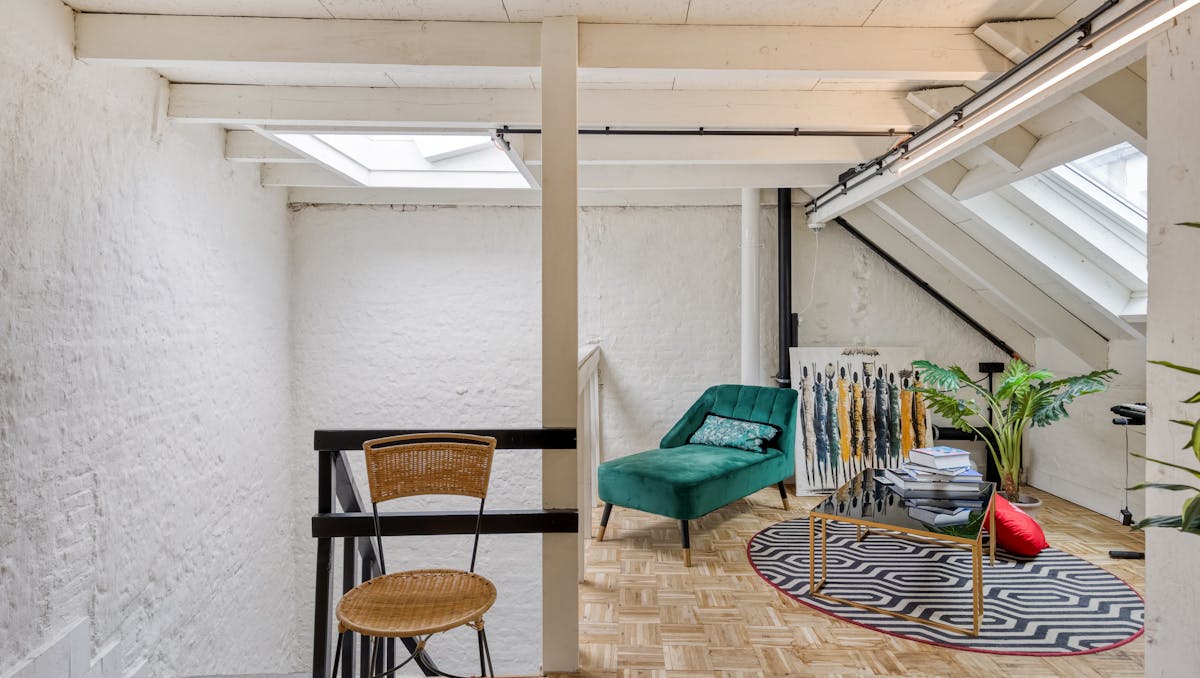 Uniek atelier/loftappartement te koop in centrum Antwerpen