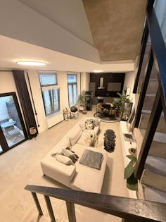 Uniek atelier/loftappartement te koop in centrum Antwerpen