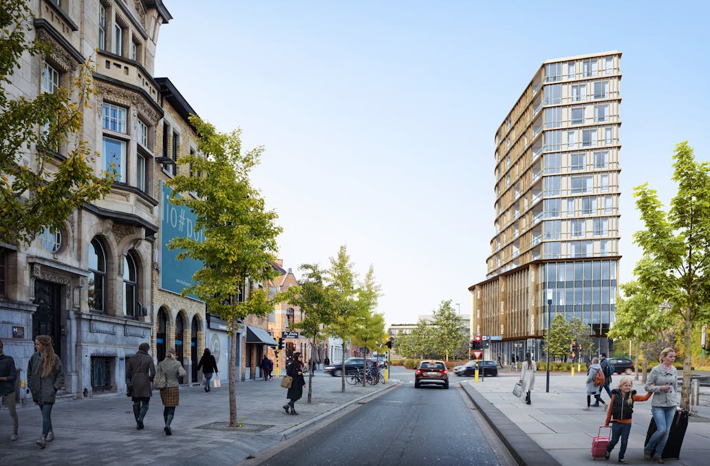 Kantoren vanaf ca. 140m² in het centrum van Roeselare