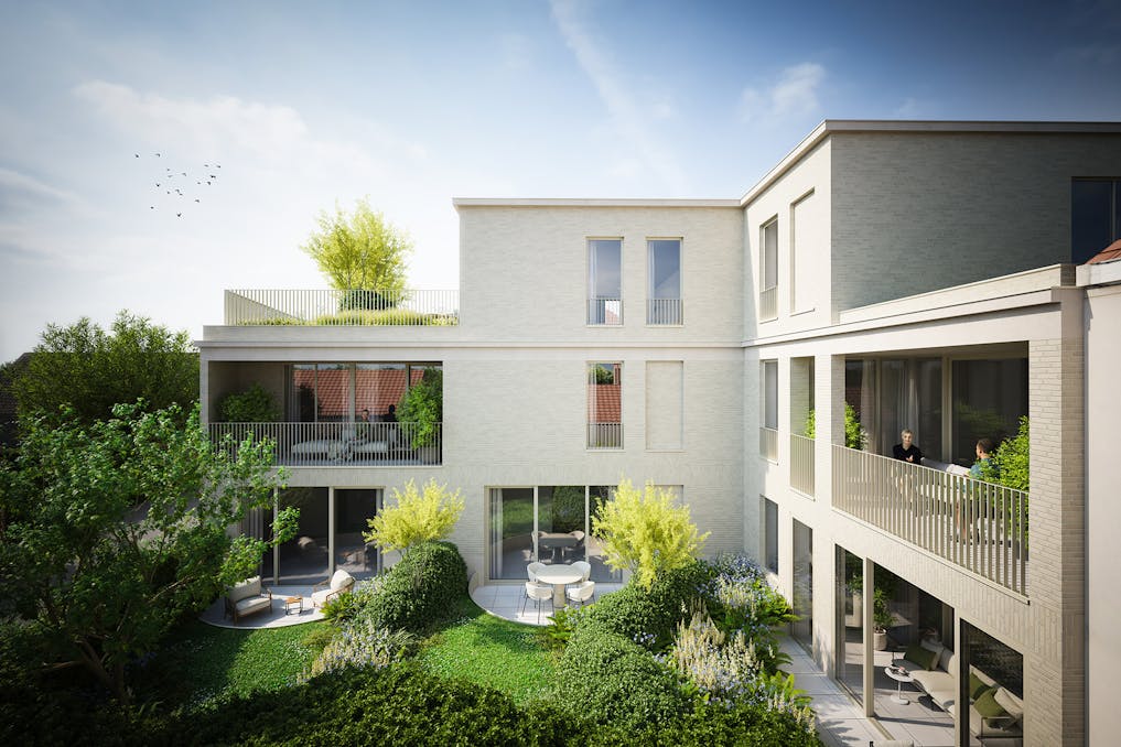 Stijlvol BEN-appartement met terras in Villa d’Astene, Astene