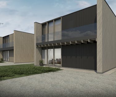 Lot bouwgrond (697 m²) + alleenstaande woning te koop Hulste